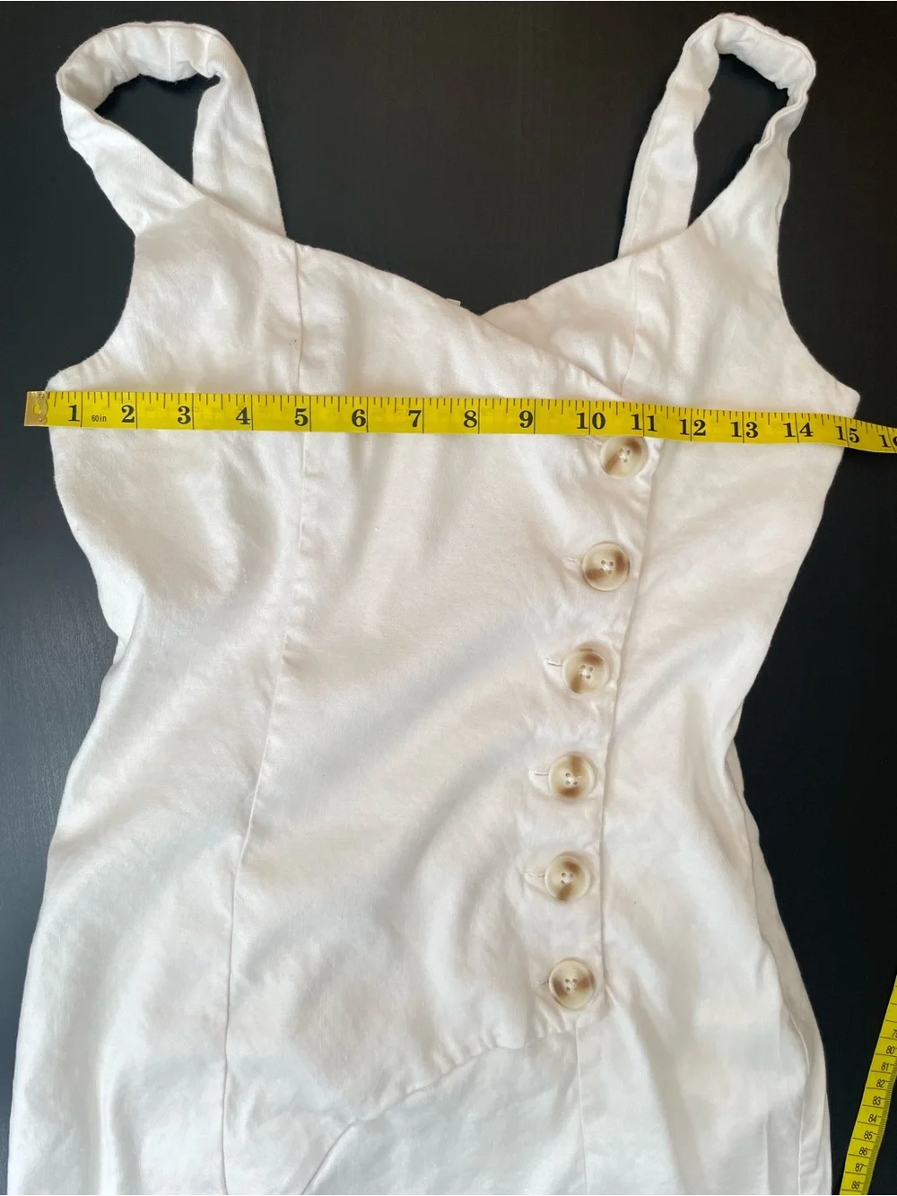 Anthropology Ivory Midi Dress (XS) - Picture 10 of 14